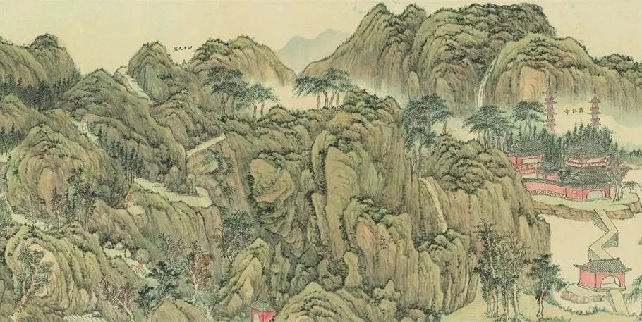 这个人画了幅雁荡风景画卖了1.3亿元.