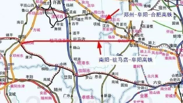 【南阳—驻马店—阜阳铁路】线路基本情况南阳—驻马店—阜阳铁路,全