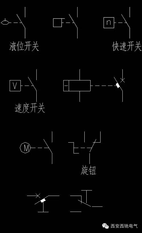 常用cad电气制图标准图形