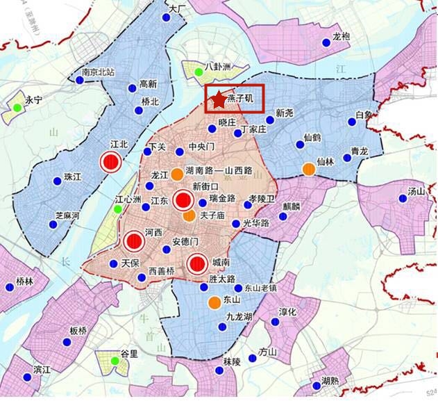 燕子矶新城 作为南京城北为数不多的"留白"区域 随着化工厂纷纷搬迁