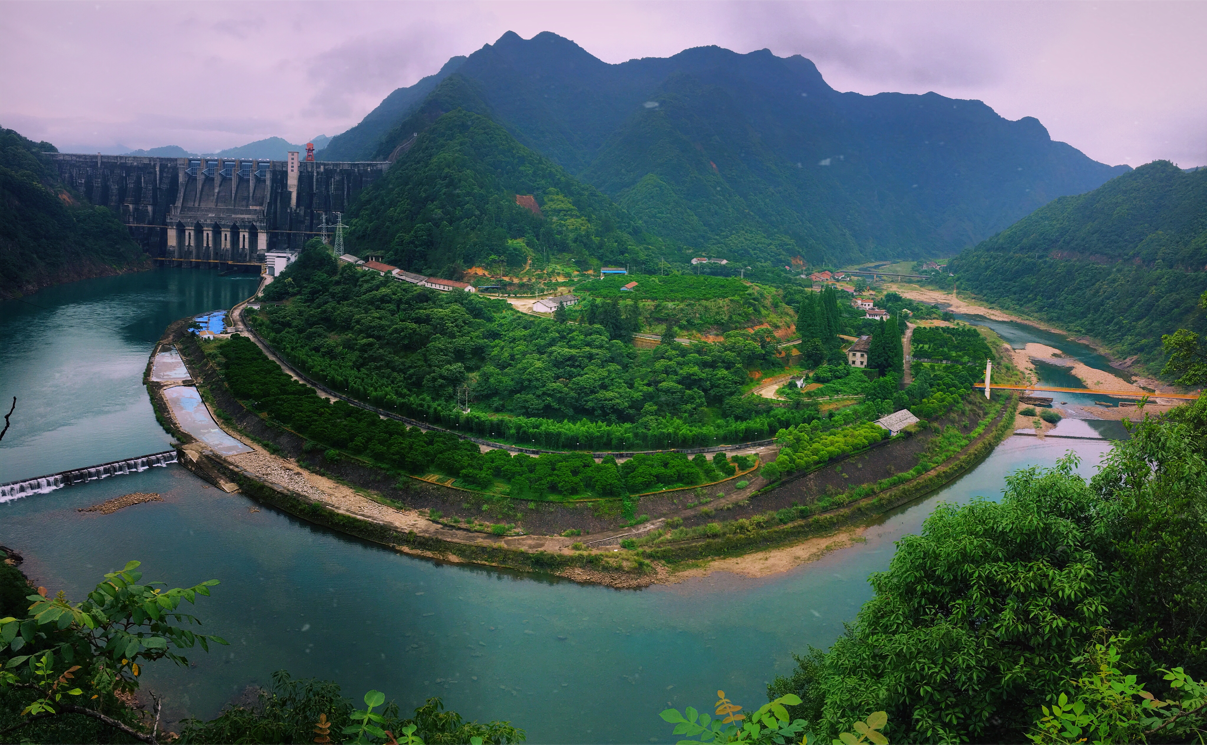 乌溪江流域穿越赏仙霞湖旖旎风景