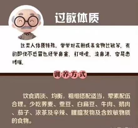 网红的中医九种体质,你到底属于哪一种?该如何饮食调理!