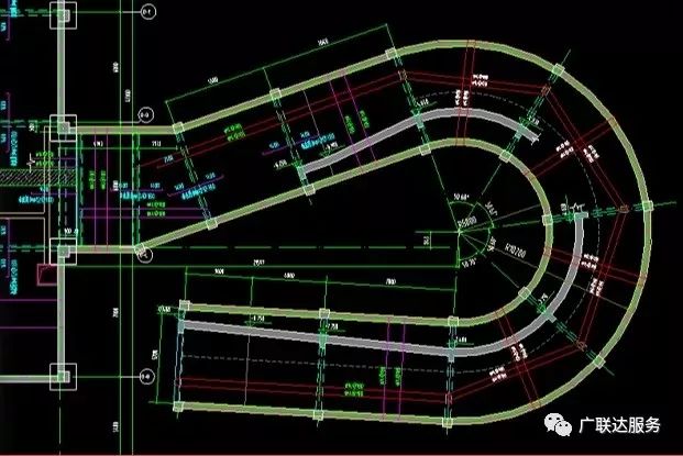 下: 新建筏板——按cad图采用直线绘制——三点定义斜板——完美解决