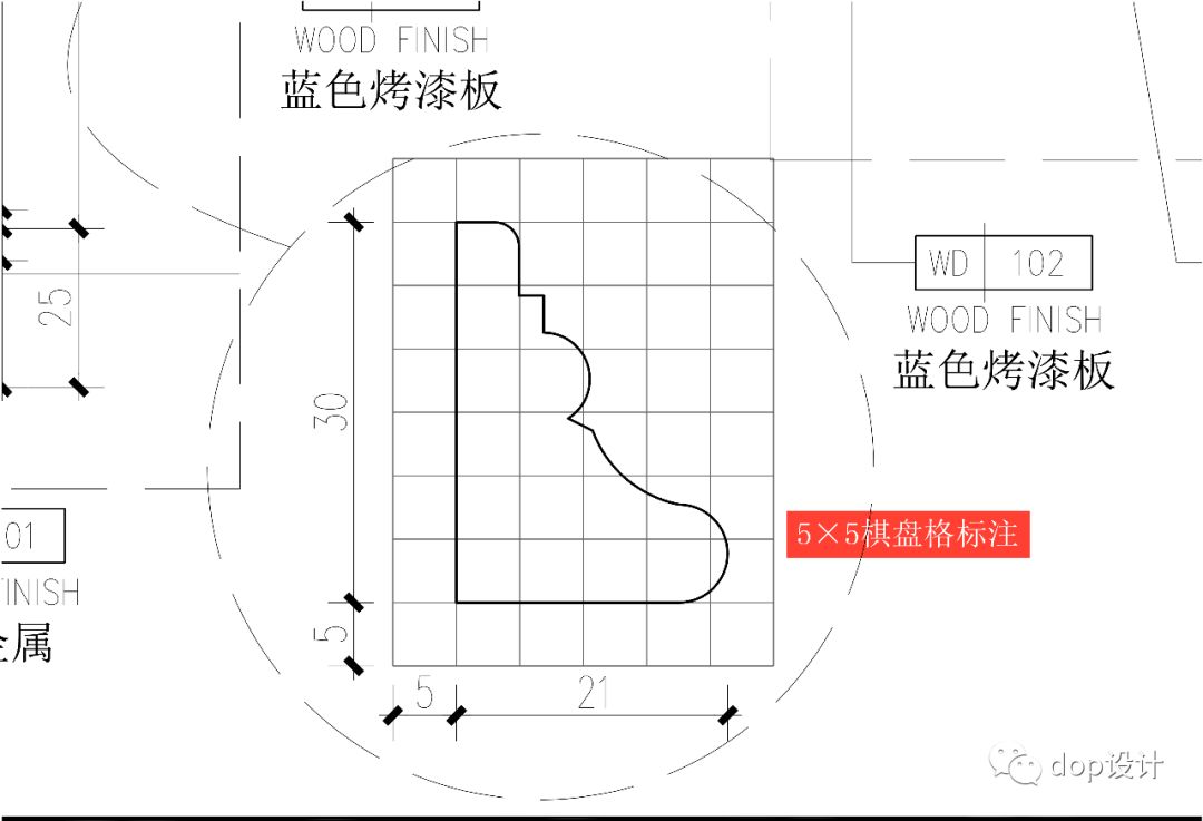 (石膏线放大详图)