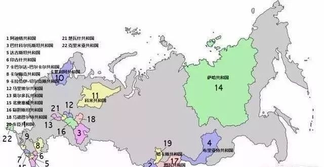 俄罗斯联邦如果解体了哪些地区最有可能从俄罗斯分离出来