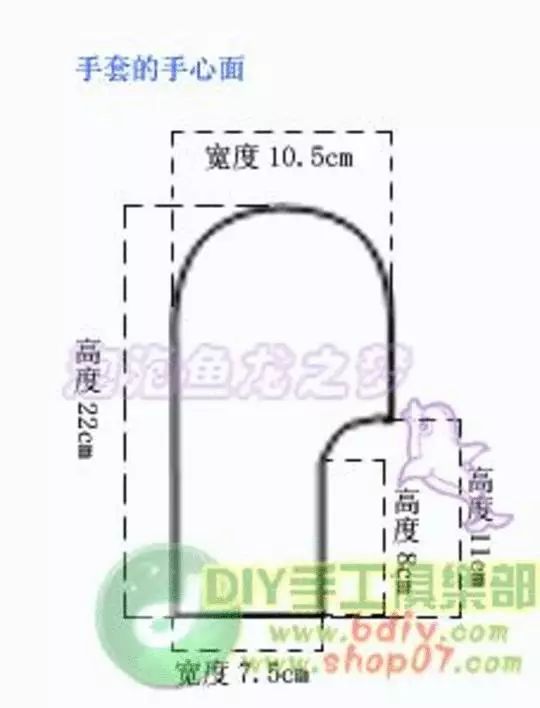 温暖三件套:帽子,围巾,手套(有帽子和手套图纸哦)_纸样