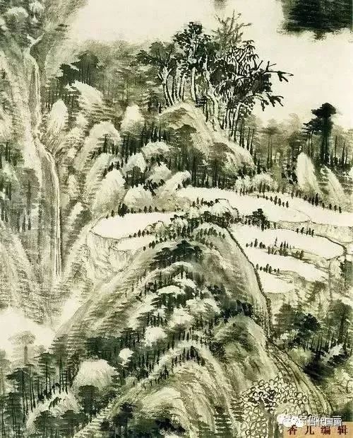 中国传世山水画:清代卷(一)