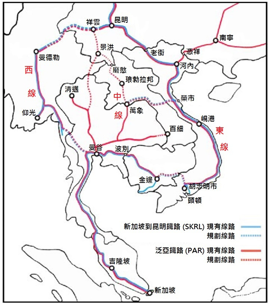 中老铁路中泰铁路的建成通车时间我国的东南亚泛亚铁路战略