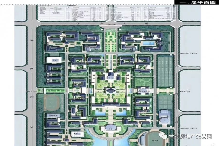 安徽医学高等专科学校新桥校区选址于安徽省淮南市寿县新桥国际产业