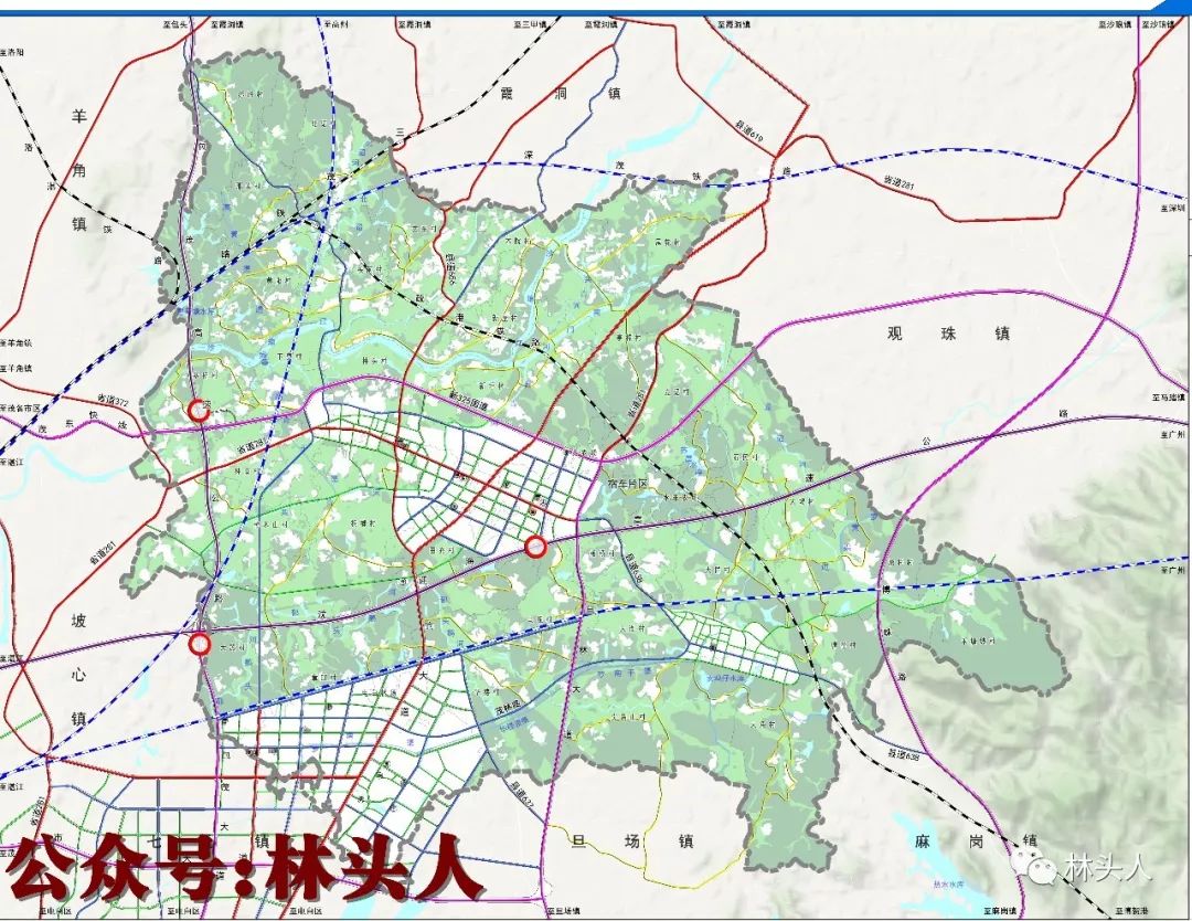 电白林头镇总体规划图出炉!