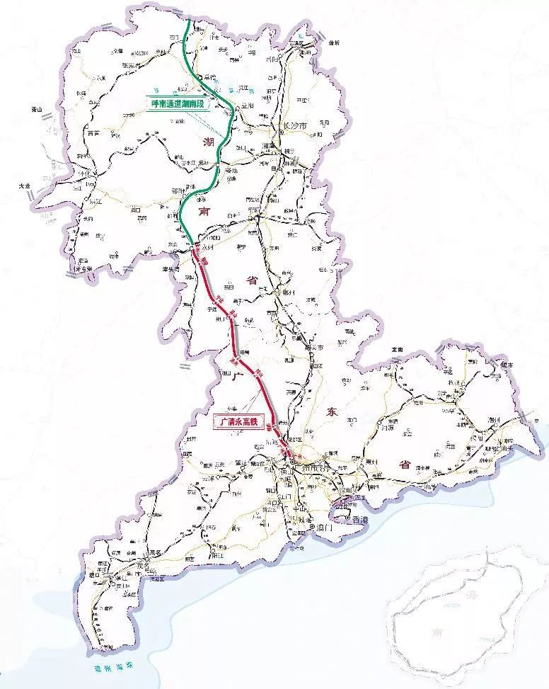 广东迫不及待:新建广州经清远至永州铁路(广东段)项目可行性研究及