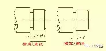 机械加工图纸的各种表示图列_零件