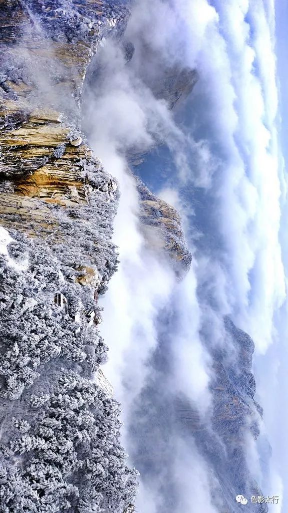 雪霁华山