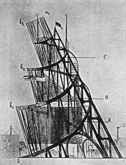 弗拉基米尔·塔特林(1885—1953,是构成主义运动的主要发起者.