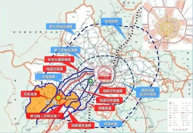 重磅天新邛快速路邛崃段二期工程今日开工