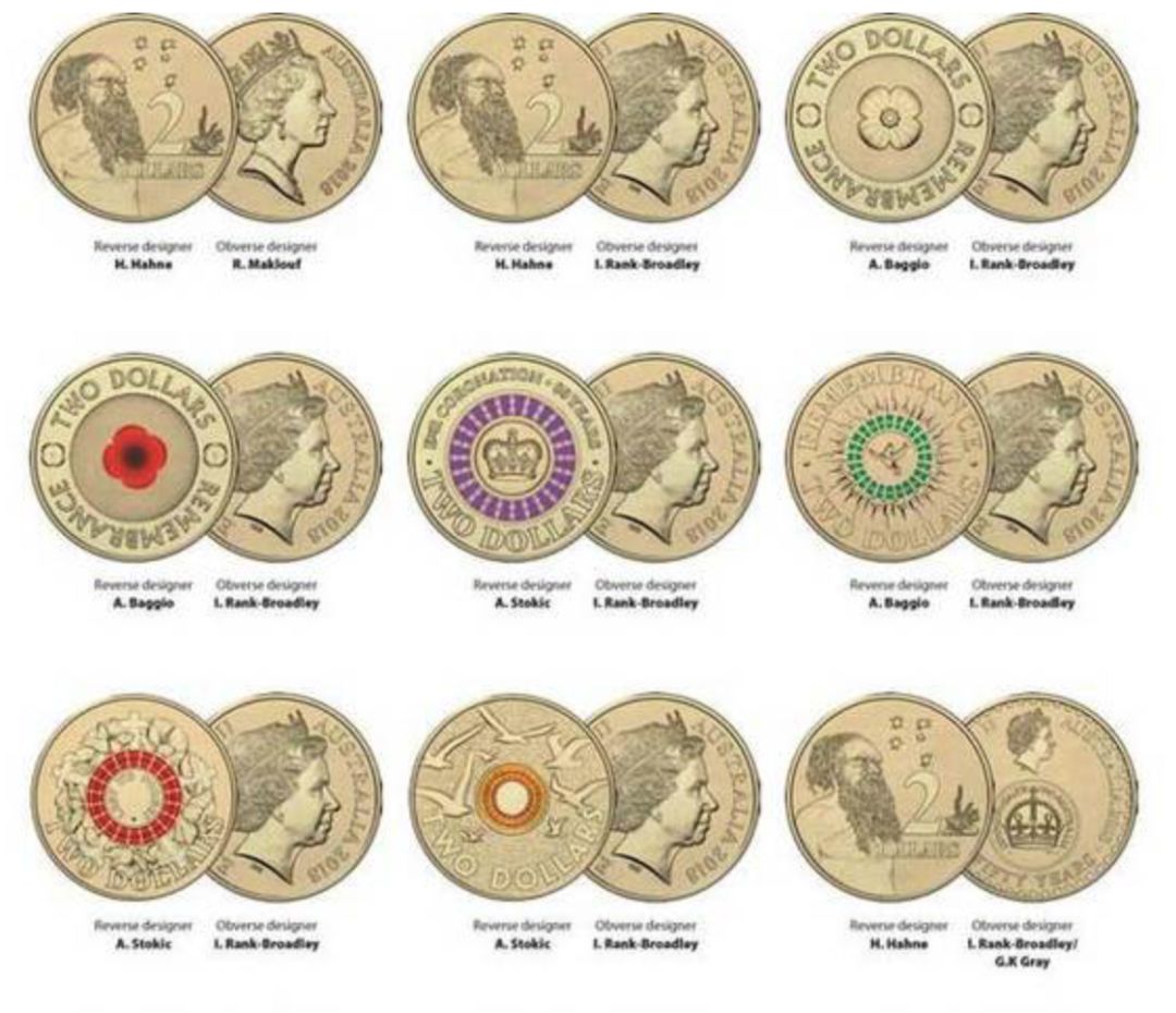 Coins Australia - 2015 50分镀金未流通硬币