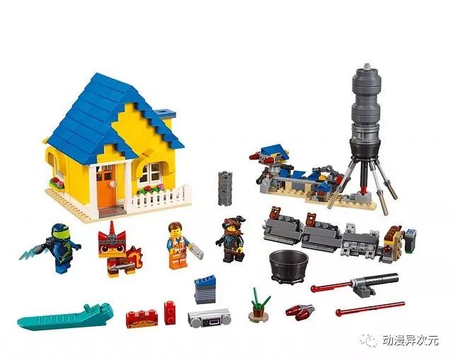 全家福70832 emmet's builder box,颗粒数125块,售价29.