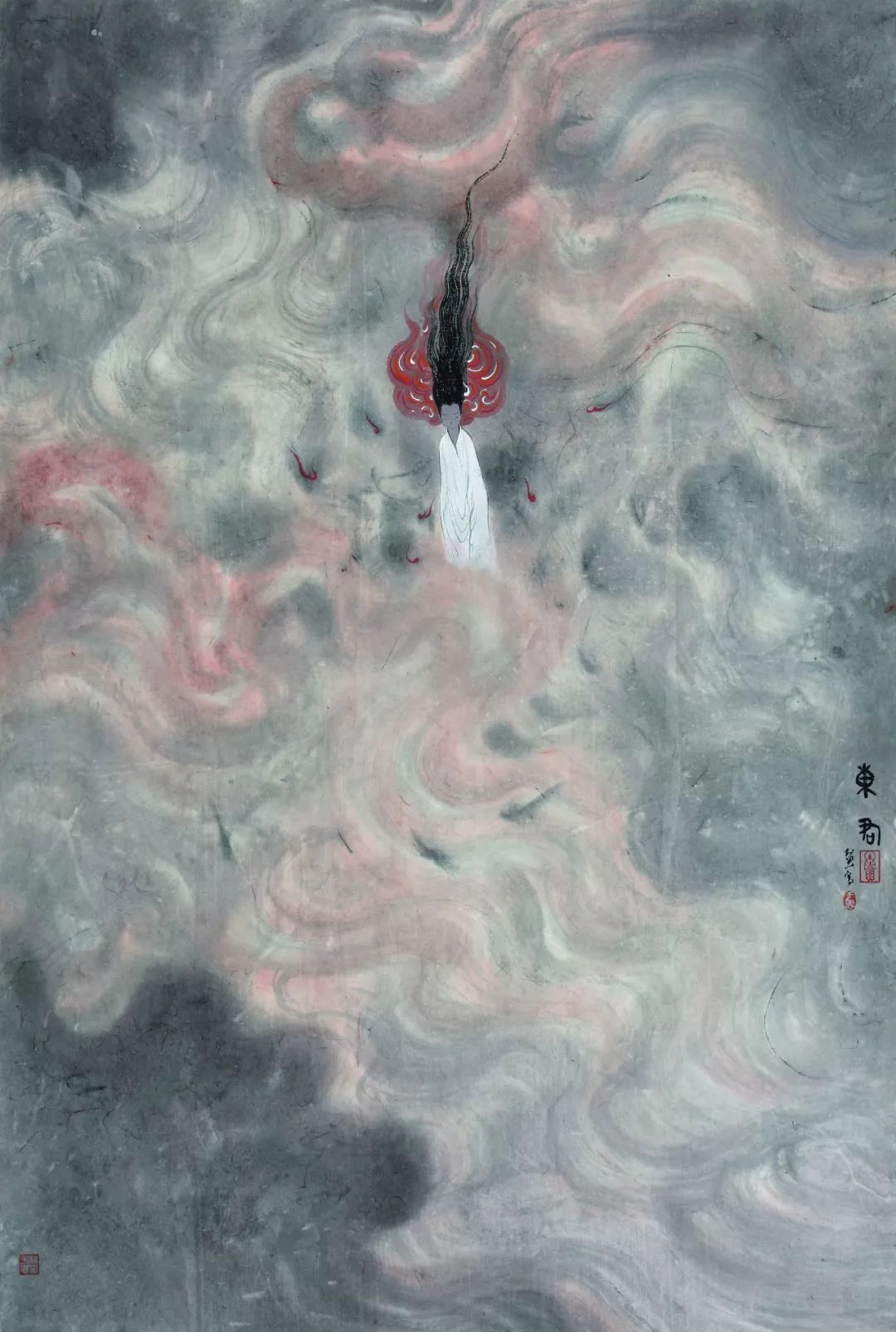 九歌·东君 46cm x 69cm 林于思 yu yuan jing she 欢迎朋友转载 联系