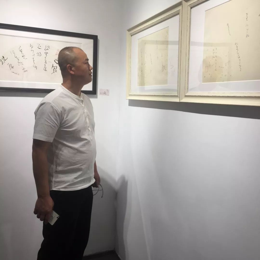 嘉宾观展来自全国各地的顾柯红老师学员代表徐润康,文科分享观感.