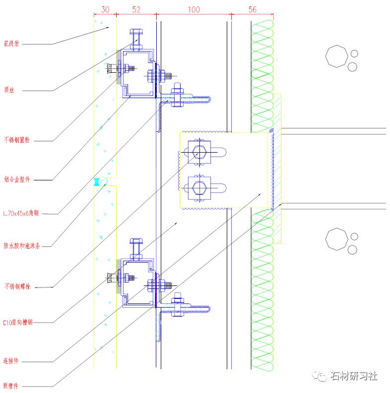 背栓石材特点及安装工艺