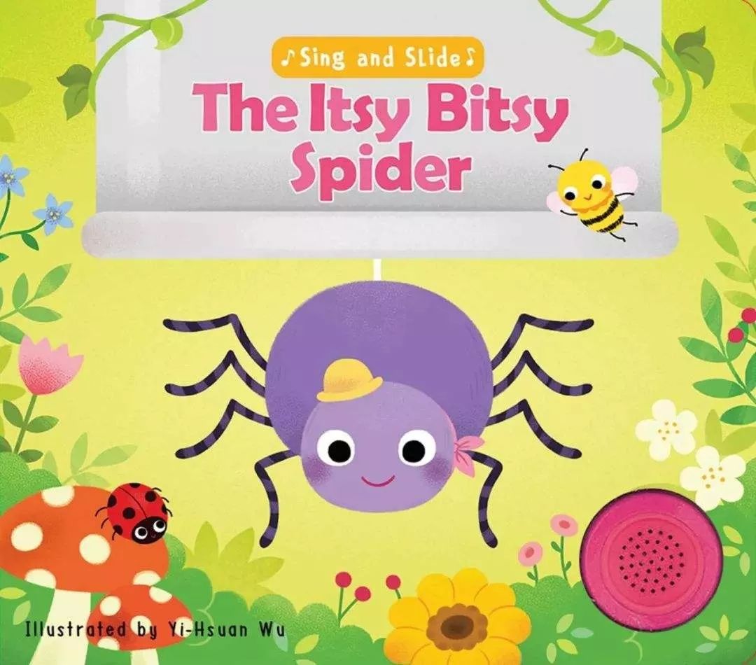 学英语丨励志童谣《the itsy bitsy spider》_蜘蛛