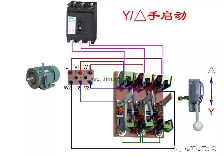 交流接触器常用接线电路图和实物图,超实用!