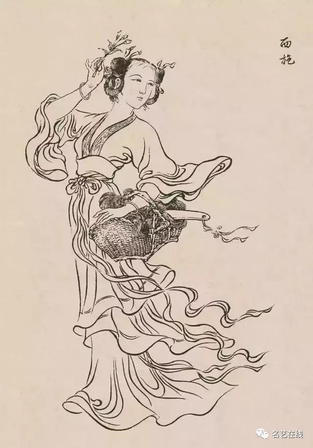 古代人物白描图谱集锦160幅珍藏版