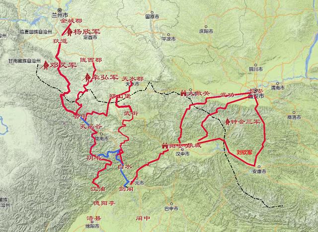 图解灭蜀之战邓艾偷渡阴平的时候姜维为何不回师救援