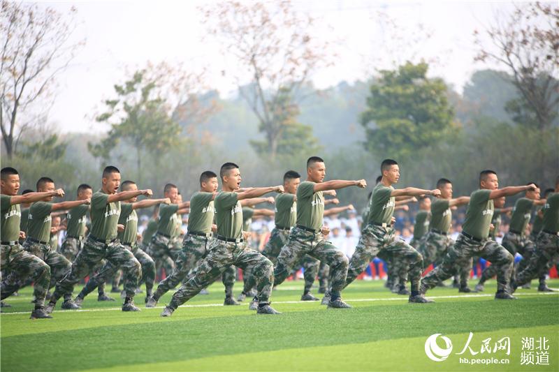 "武汉军运杯"大学生军体拳挑战赛决赛举行 武汉高校掀起尚武风潮