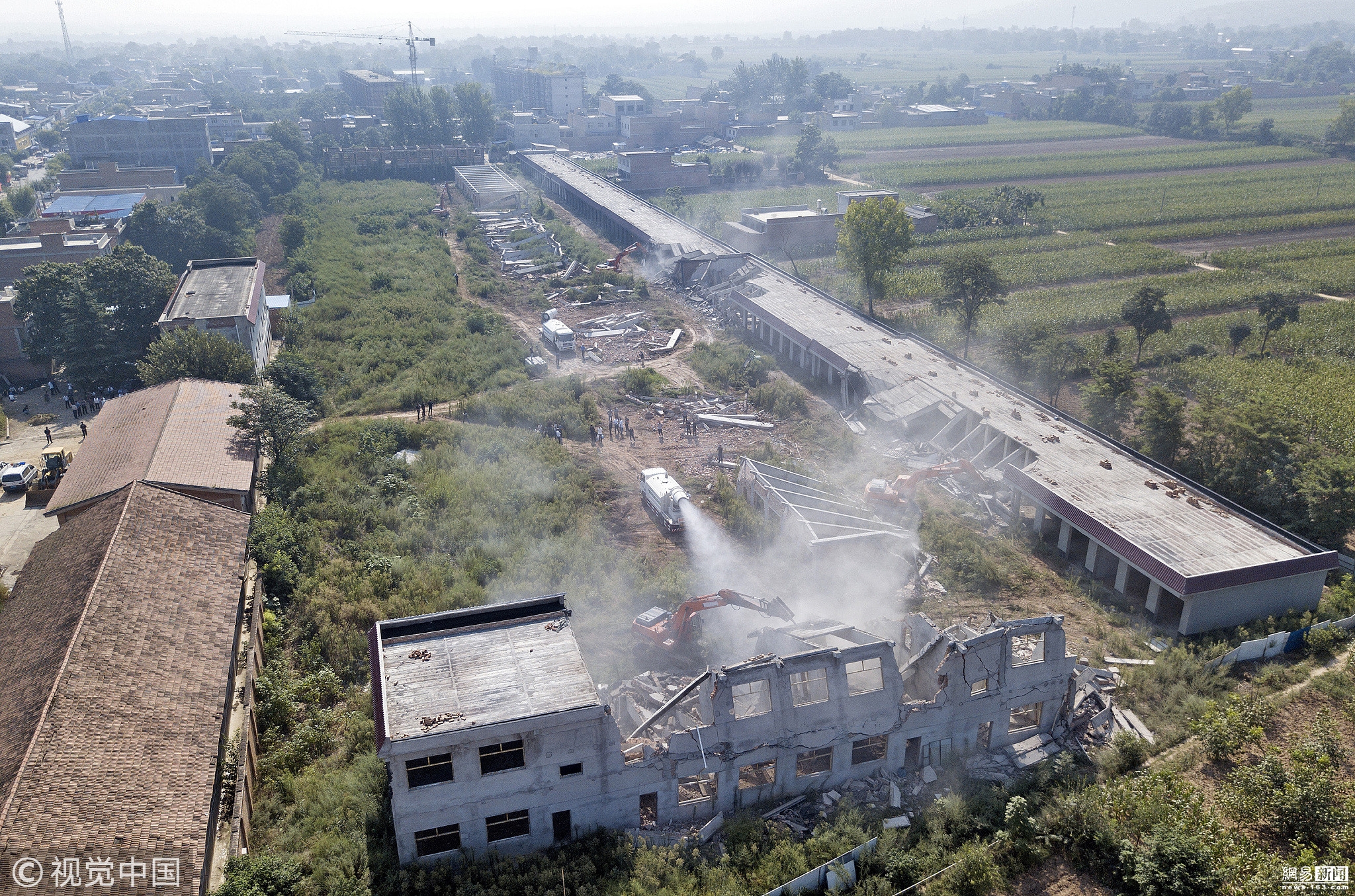 "秦岭违建别墅"现在怎样了?违建别墅拆除现场图来了!