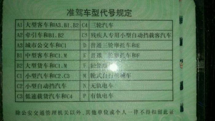 对比之下,c1驾驶证除了考试难度比c2驾驶证大了一点,但是准驾范围这个