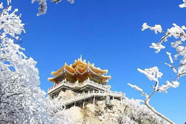 冰封奇景惊艳雪山2018老君山冰雪摄影节开启