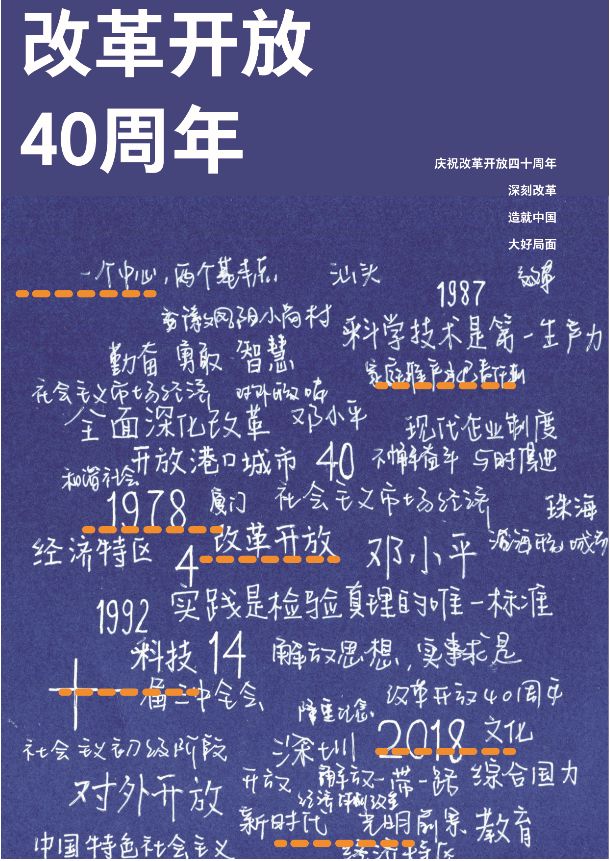 致敬改革开放|庆祝改革开放四十周年主题海报创作