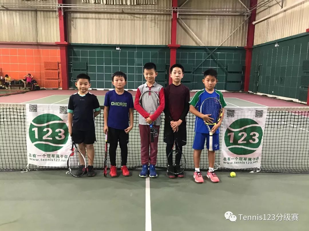 tennis123一周冠军总览京津冀青少年网球公开赛拉开序