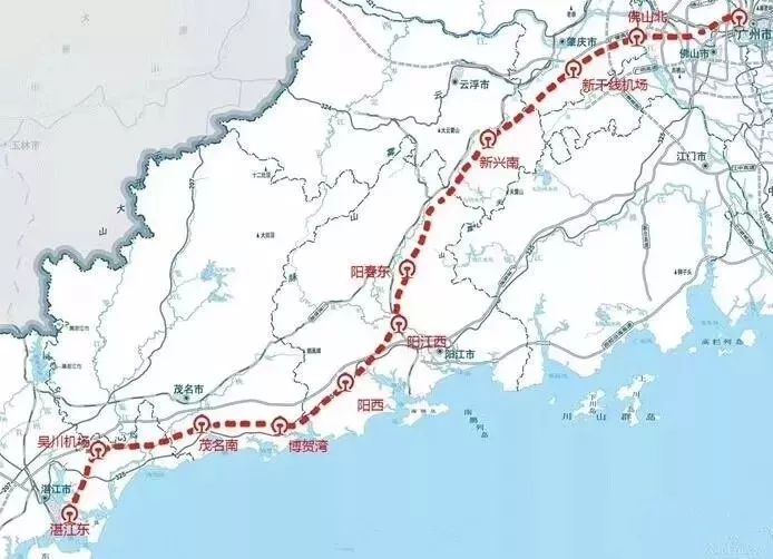 广湛高铁来了!阳江将开启真正的高铁时代!