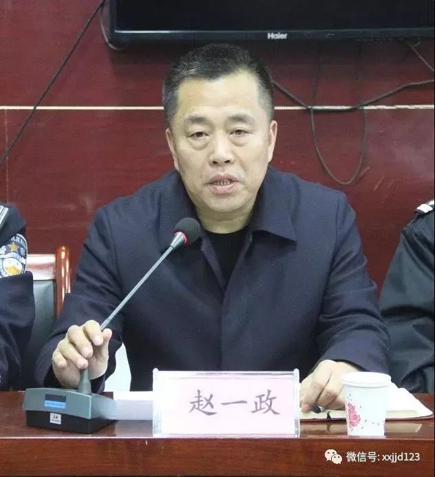 赵一政指出,一支队伍的辉煌是每个人的骄傲,他代表