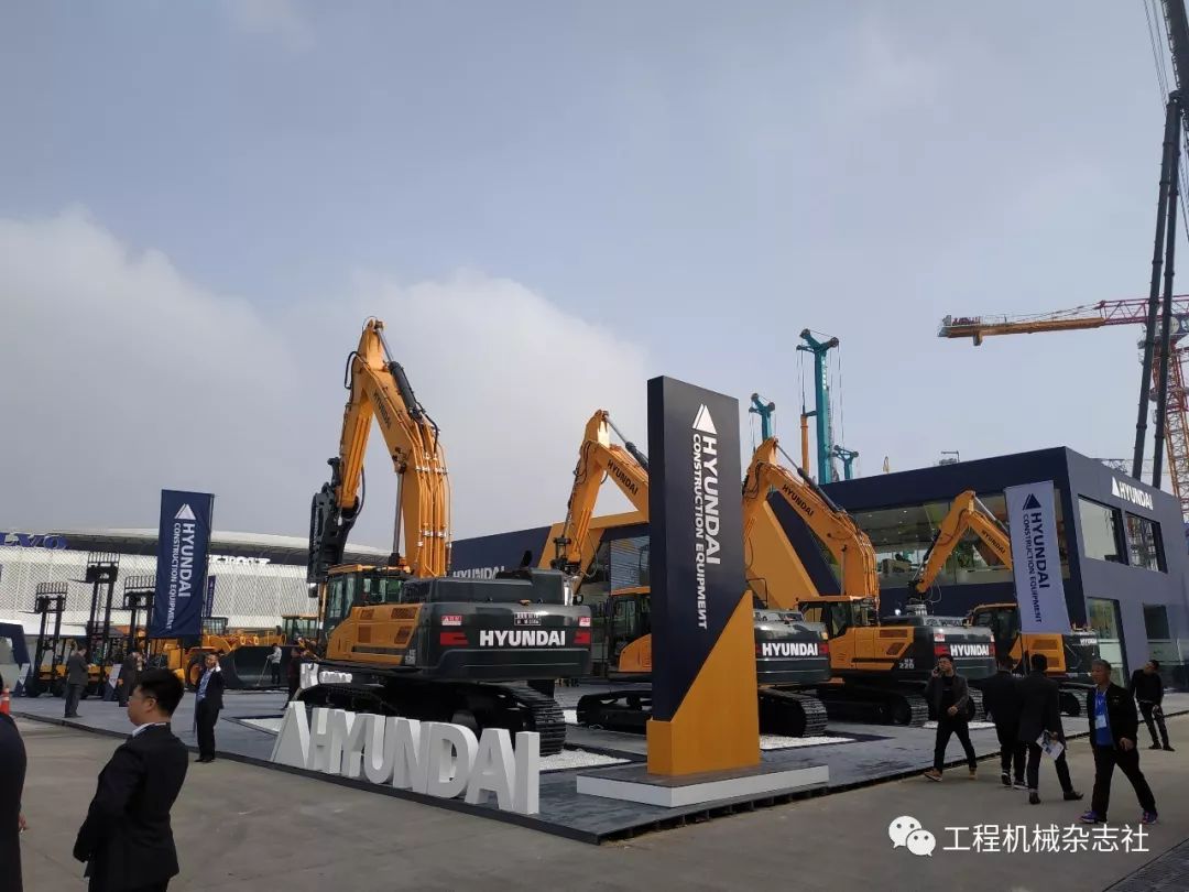 bauma CHINA 201半岛·BOB官方网站8 现代建设机械发布HX系列挖(图2)