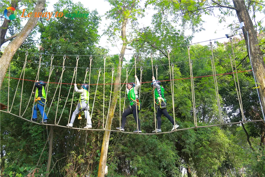 飞跃丛林主题团建