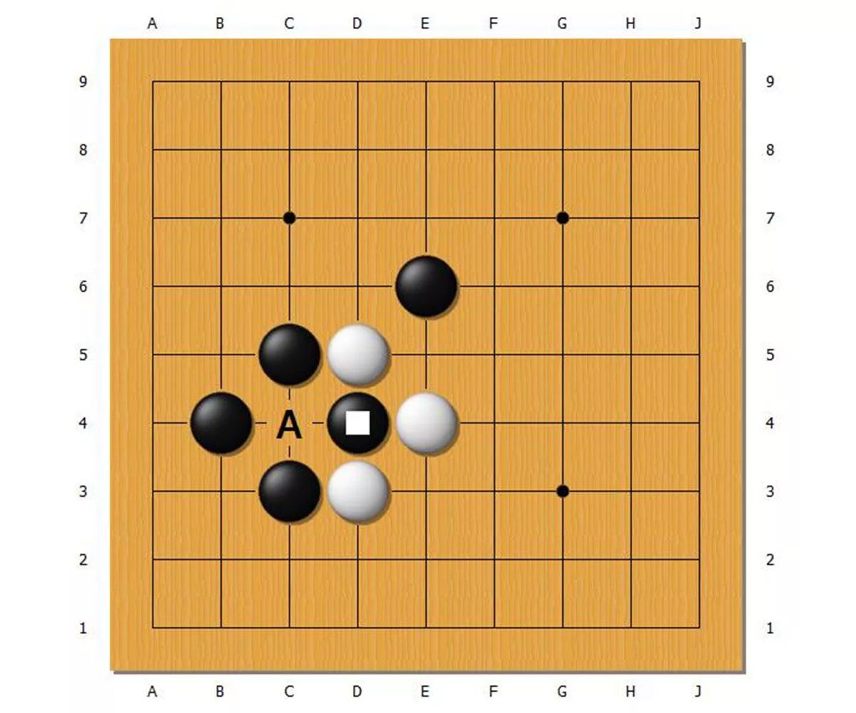 第五讲连ai都觉得头疼那些打不完的劫大桥拓文3分钟围棋课堂