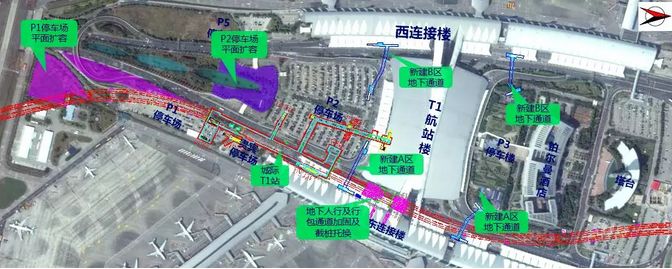 重磅超方便白云机场t1城际轨道站开工北站到机场仅需7分钟