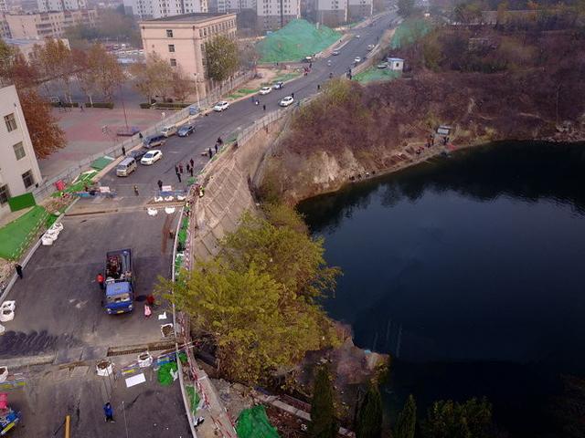 济南和平路东延通车在即,沿途的砚泉广场建得咋样了