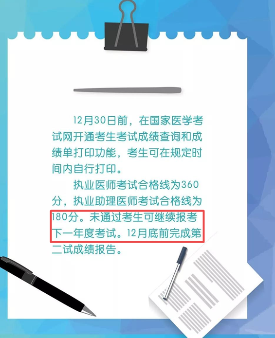 重磅！2019年执业/助理医师资格考试报名时间可能将提前至