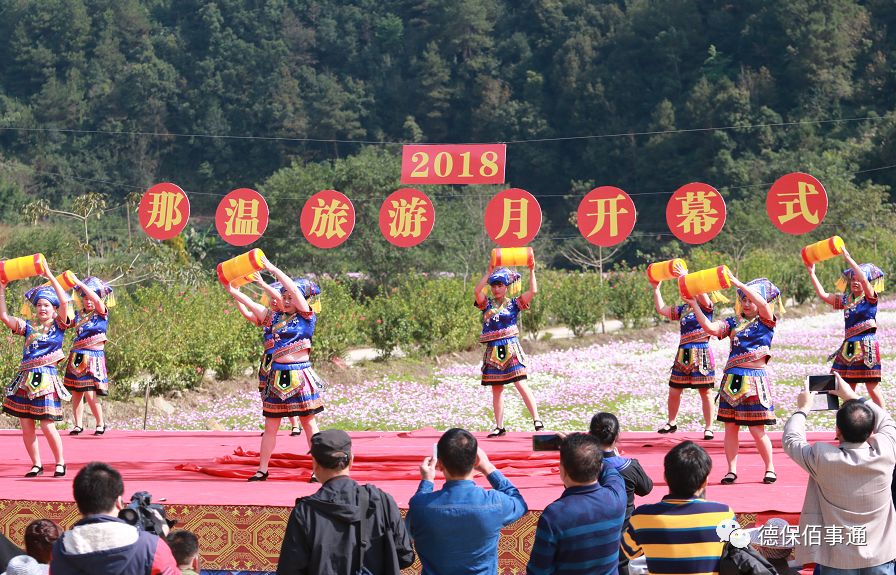 德保:那山那水那温人,那温村花海欢迎您!_景区