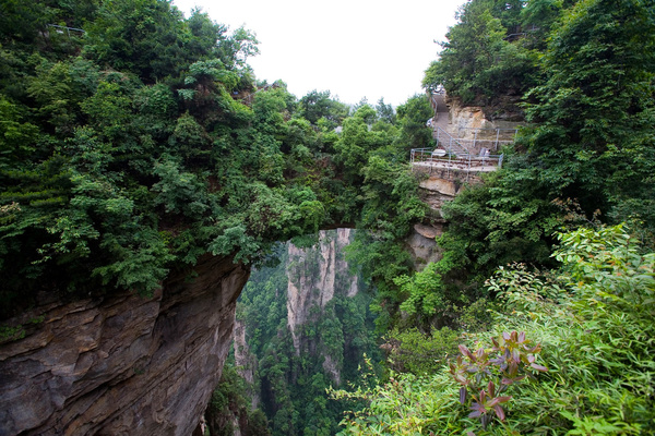 索溪峪风景区,杨家界风景区,天子山自然保护区这四大景区