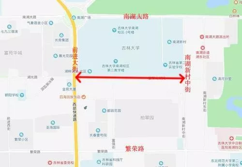 通车了!湖光路打通工程完工