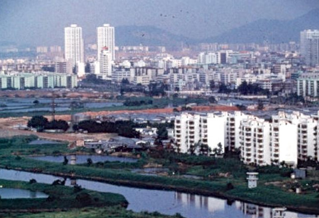 历史老照片1990年的深圳社会风貌