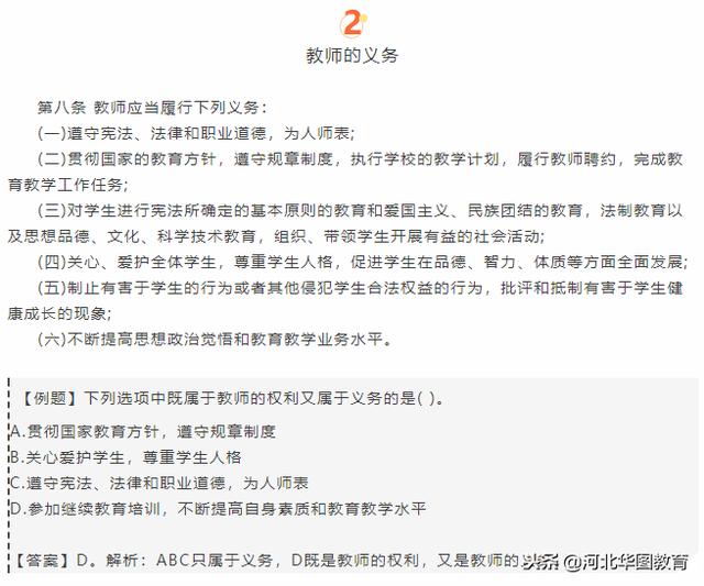 《中华人民共和国教育法》常考知识点汇总!_法律