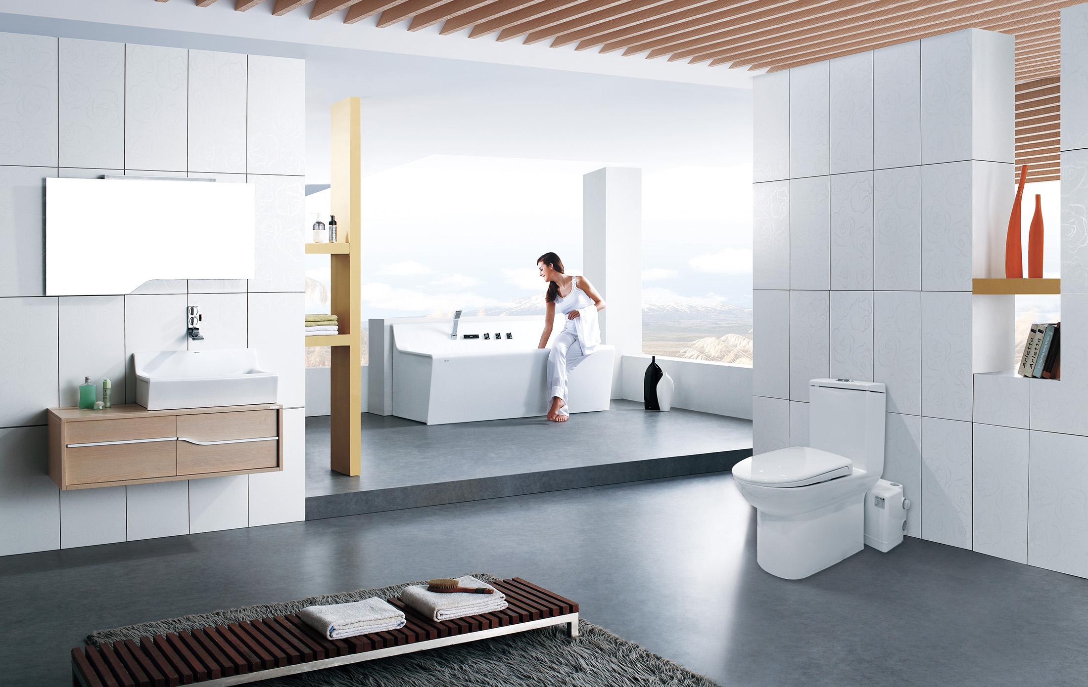 空间|卫浴间有一款高颜值的污水提升泵是怎样体验？