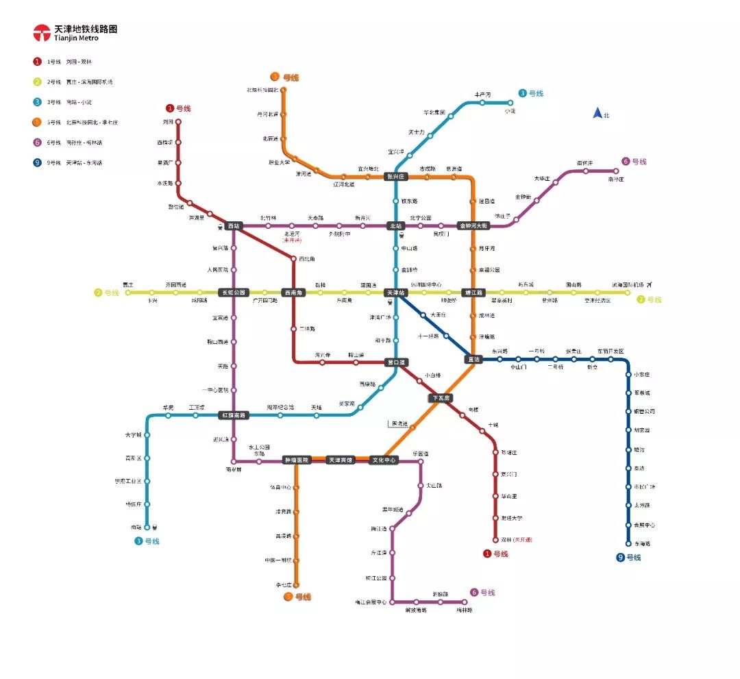 天津地铁路线全图_百度知道