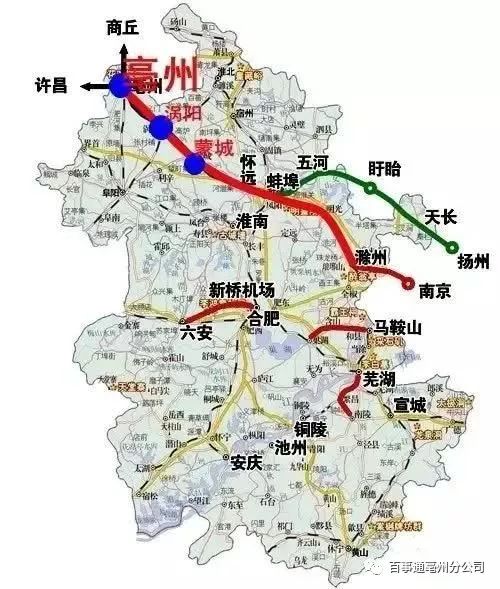 自然成为京九高铁西线,因为商亳蚌比商徐蚌近120公里,能够抢夺沿郑徐